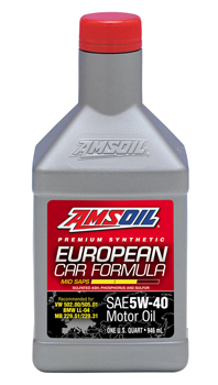 AMSOIL 5W-40 European Formula Synthetic Motor Oil