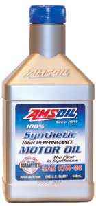 AMSOIL synthetic 10W-30 motor oil