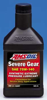 AMSOIL Severe Gear Synthetic 75W-140 Gear Lube